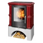 Kachlová kamna ABX Bavaria s výměníkem, Bordó